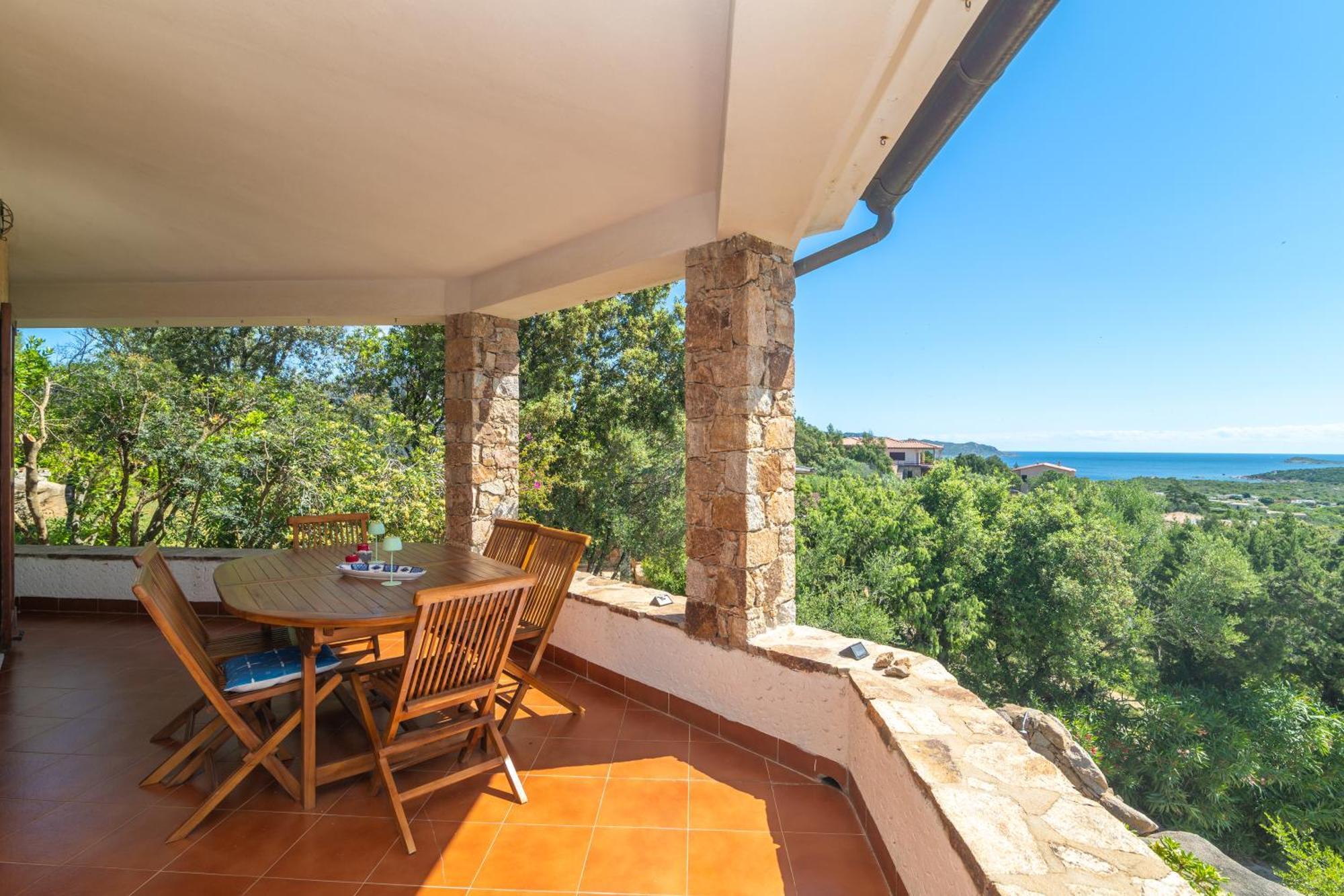 Villa Vista Mare Cala Ginepro Punta Molara Exteriér fotografie